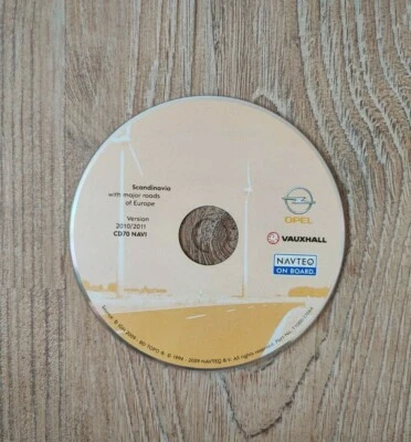 OPEL CD70 Navi CD Scandinavia Norway Sweden Finland Denmark 2010/2011 CD 70 Navi - Bild 1 von 2