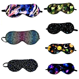 Handgefertigte Qualität Baumwolle Verdunkelung Schlaf Augenmaske Augenbinde Migräne Krankenhaus - Bild 1 von 57