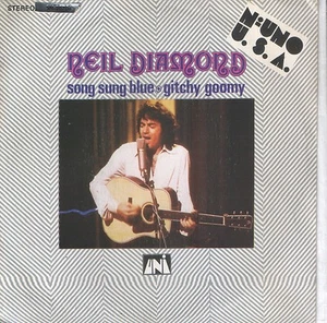 NEIL DIAMOND 7"PS Spain 1972 Song sung blue - Picture 1 of 1