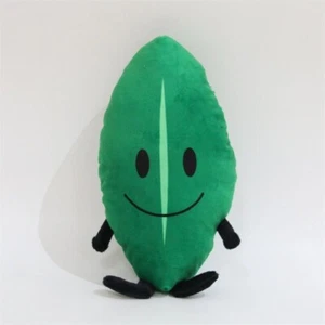 BFDI Battle for Dream Island Plush Figure Toy Stuffed Toys for Kids Green Leaf  - Picture 1 of 5