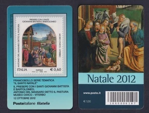 Tessera Il Santo Natale Presepe con i Santi 2012 - Imagen 1 de 1