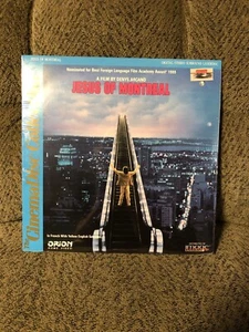 Jesus Of Montreal Laserdisc (1990) LASERDISC NEW - Imagen 1 de 4