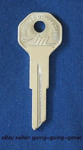 ORIGINAL FABRICANTE DE EQUIPOS ORIGINALES AMC AMERICAN MOTORS LLAVE EN BLANCO RA2 H1098NR 1957-1969 IGN BRIGGS B&S - Imagen 1 de 3