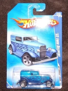 Hot Wheels '32 Ford Delivery #49 Blue 2008 MOC  - Picture 1 of 1