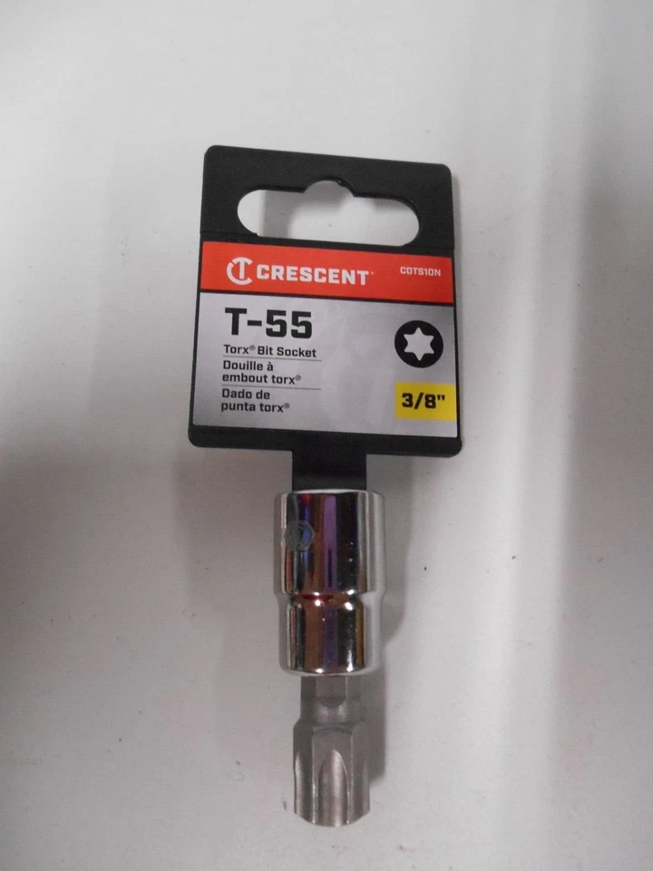 Crescent T-55 S X 3/8 in. drive S 6 Point Standard Torx Bit Socket 1 pc - Image 1 of 3