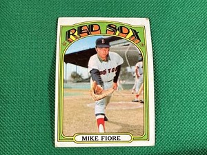 1972 Topps #199 Mike Fiore Boston Red Sox