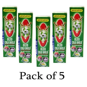 5x LooLoo Oleo Cold Shield Oil With Kalonji (8ml) Roll On Relief Cold & Headache - Picture 1 of 3