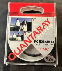 Quantaray MC Skylight 1A Multi Coated Filter DMC 52mm Lens Made in Japan - Picture 1 of 3