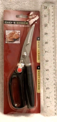 chef's choice poultry shears German grade stainless new - Image 1 of 4