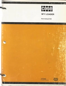 Case W11 Loader Parts Manual - Picture 1 of 1