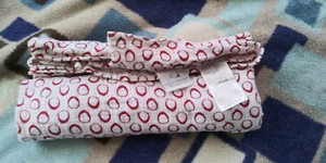 aden and anais Large Muslin Blanket Red Circles - Picture 1 of 5