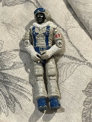 G.I. Joe Snow Serpent V1 Vintage 1985 Hasbro Action Figure ARAH GI White Blue - Image 1 of 4