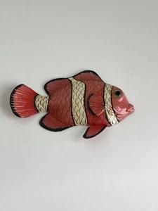 Vintage CIT Inc Plastic Clownfish Fish Sculpture Wall Hanging Sea Ocean Decor - Picture 1 of 3
