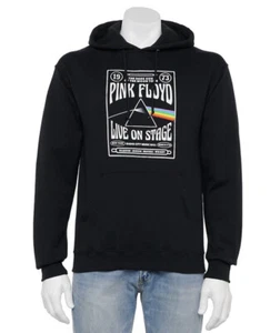 PINK FLOYD The Dark Side of The Moon Hoodie Sweatshirt Adult Black XL NWT - Picture 1 of 3