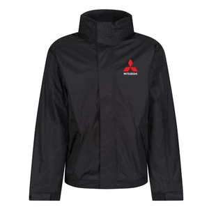 Mitsubishi Car Waterproof Windproof Hooded Fleece Lined Jacket Regatta Dover - Picture 1 of 13
