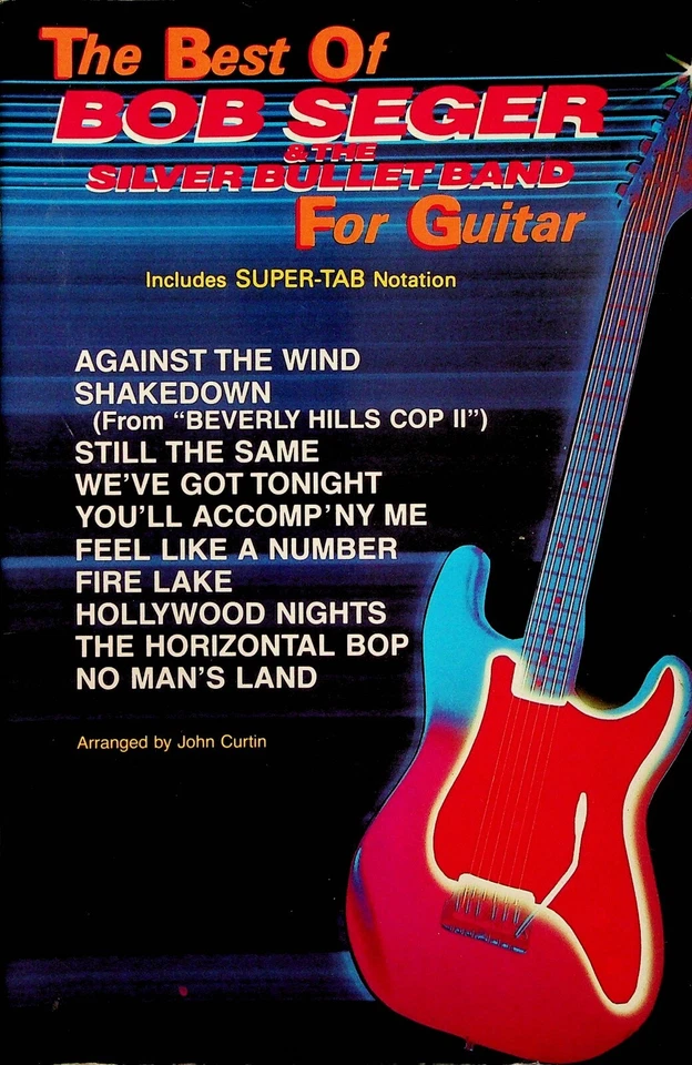 Bob Seger Silver Bullet Band The Best Of Guitar Tab Piano Sheet Music Songbook - Image 1 of 4
