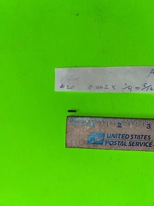Nudelholz, 0,062 x 1/4 oder 5/16 Zoll.    Artikel: 21202 - Bild 1 von 1