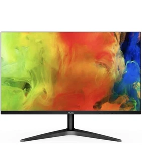 AOC - Monitor Full HD IPS de 24 pulgadas para teclado, de 3 caras sin marco - Picture 1 of 4