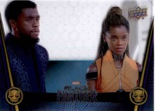 2018 Upper Deck Black Panther Acetate #58 BRIEFED ON KILLMONGER Marvel