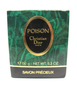 SAPONE DONNA POISON CHRISTIAN DIOR 150G PERFUMED SOAP SAVON PRECIEUX POUR FEMME - Foto 1 di 3