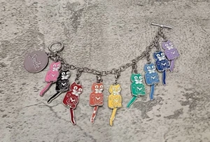 Kit-Cat Klock Kat Clock Charm Bracelet - Picture 1 of 6