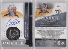 2012 Upper Deck The Cup Black Tag /5 Chet Pickard #115 RPA Rookie Patch Auto RC