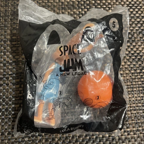 Space Jam  2021 Mcdonalds Happy Meal Toy #5 LOLA BUNNY Cover