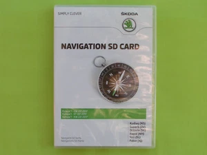 NEU SD CARD NAVIGATION EUROPA 2017 SKODA AMUNDSEN MIB 2 OCTAVIA SUPERB YETI 5L0 - Bild 1 von 5
