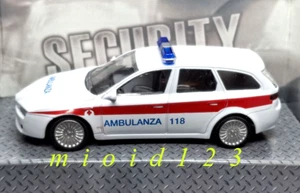 1/43 - 118 AMBULANZA - ALFA ROMEO 159 SW - MondoMotors SECURITY - Die-cast - Foto 1 di 9