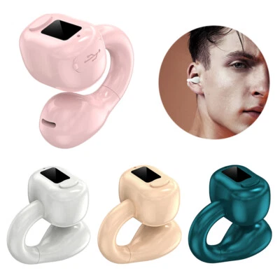 Bluetooth 5.3 Headphone Wireless Sports Headset Ear Hook Earbud for Cellphones - Image 1 of 4
