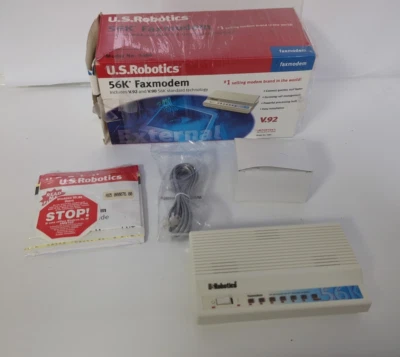 U.S. ROBOTICS 56K FAXMODEM USR5686D - Image 1 of 4