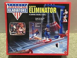 Sealed! 1991 AMERICAN GLADIATORS Eliminator Set 12” X 10” Boxed VINTAGE MATTEL - Picture 1 of 4