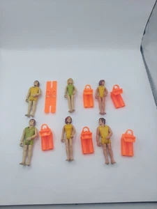 Vintage 1976 Fisher Price Adventure People Sea Explorer Ski Taucher LOT - Bild 1 von 4