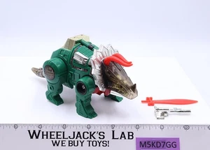 G2 Slag Dinobot GREEN Complete 1992 Hasbro Transformers Vintage Action Figure NM - Picture 1 of 4