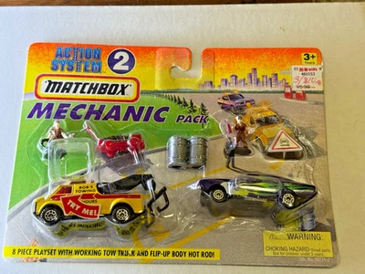 Matchbox Action System Machanic Pack Foto 1 de 2
