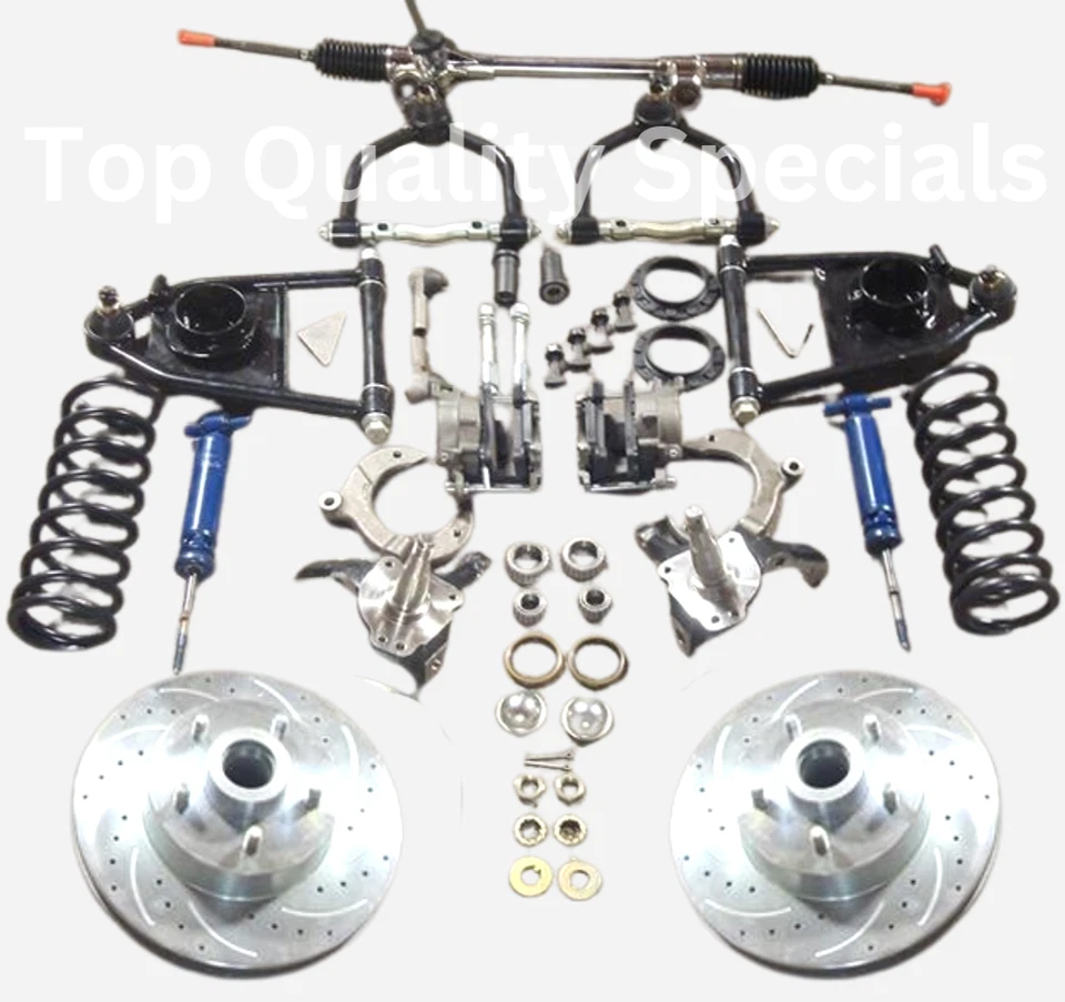 Mustang II 2 Suspensión Delantera IFS Manual Stock Husillos Street Rod Ford 5x4 1/2 Foto 1 de 4