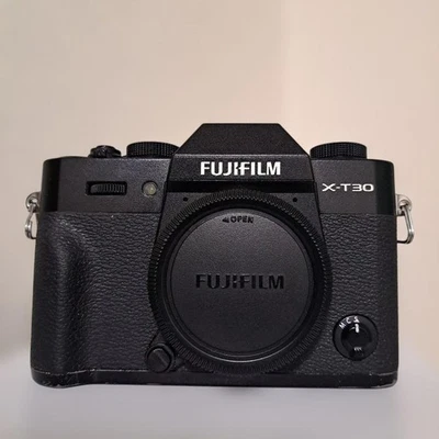 [26.1MP Sensor] Fujifilm X-T30 Mirrorless Camera Black w/ Box - Image 1 of 4