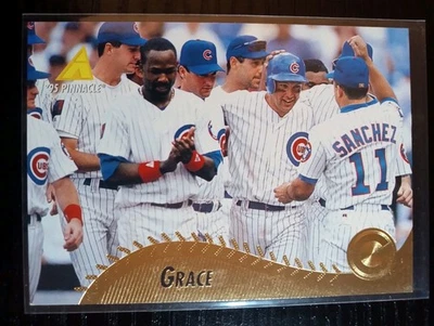 1995 Pinnacle - Mark Grace #371 - Image 1 of 4