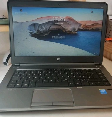 ✅HP ProBook 640 G1 Intel i5 4th Gen @2.50GHz 8GB RAM -233GB SSD Win11 Pro #146h✅ - Image 1 of 4