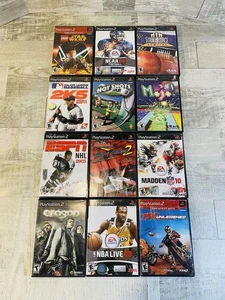 Play Station 2 PS2 Paquete Lote De 12 Juegos Probados - LEGO, Madden, Eragon, NBA - Imagen 1 de 6