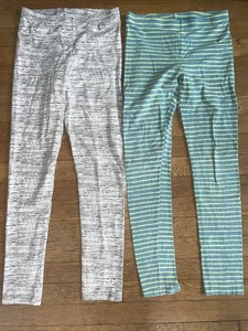 * old navy lot of 2 full length leggings bottoms XL 14-16 girls - Picture 1 of 3