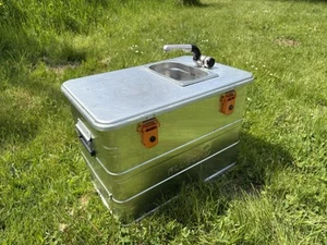 Küchen-Kiste Camping-Küche Kochkiste Küchenbox Camping Dachzelt Van Bulli - Bild 1 von 11