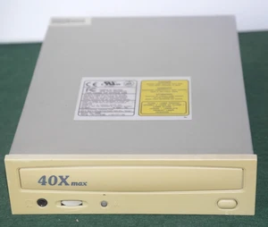 PATA ATA ATAPI IDE CD-ROM Laufwerk beige 400d - Bild 1 von 5