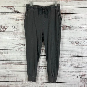 Pantalones deportivos para mujer Aerie gris cemento salón bolsillos desgastados informales talla M - Imagen 1 de 6