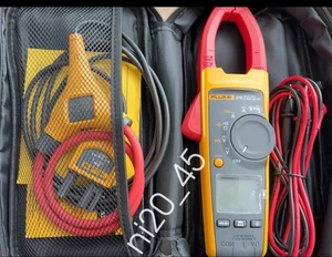 FLUKE 376 PINZA AMPERIMÉTRICA INALÁMBRICA TRUE RMS AC/DC CON CABLES Y ABRAZADERAS - Imagen 1 de 5