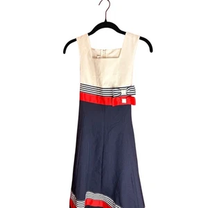 Vestido Bonnie Jean sin mangas para niña talla 14, CB#3 - Imagen 1 de 5
