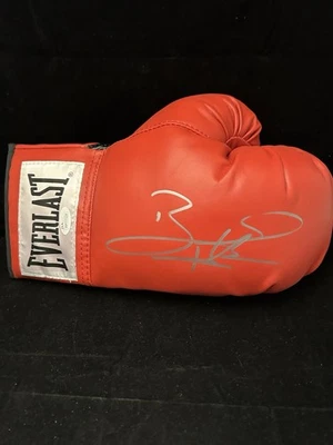 Guante de Boxeo Everlast Firmado por Bernard Hopkins Autógrafo Certificado de Autenticidad JSA Foto 1 de 4