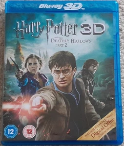 HARRY POTTER AND THE DEATHLY HALLOWS PART 2 3D BLU-RAY 3D + 2D - Picture 1 of 2