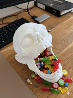 Halloween Candy Bowl – Spooky Party Decoration for Treats & Snacks - Image 1 of 2