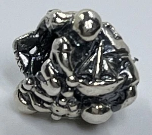 Trollbeads Sterling Silver 925 LAA Transition Man Bead Charm 11268 (1133) - Picture 1 of 7